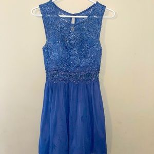 I.N. San Francisco Blue Dress